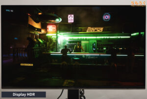TCL 32R84レビュー（HDRコンテンツの表示例）