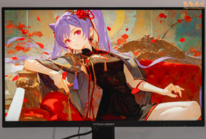 TITAN ARMY P275MS+レビュー（SDRコンテンツの表示例）
