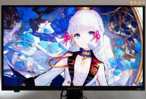 IODATA EX-GDQ271JLAQレビュー（SDRコンテンツの表示例）