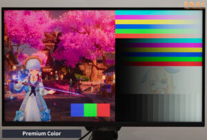 MSI MAG 274QPF X30MVレビュー（カラープロファイルの比較）