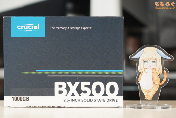 Crucial BX500 2025 パッケージ 写真