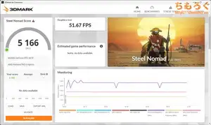 NEXTGEARをベンチマーク：3DMark Steel Nomad