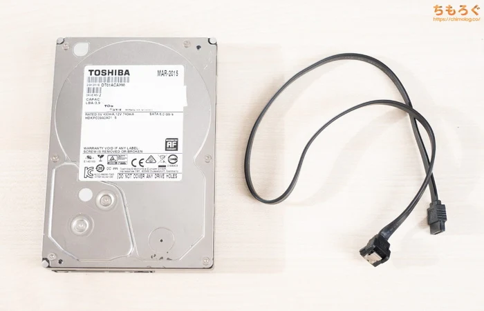 ツクモ G-GEARのSATA SSDの増設