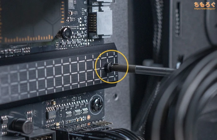 ツクモ G-GEARのM.2 SSDの増設