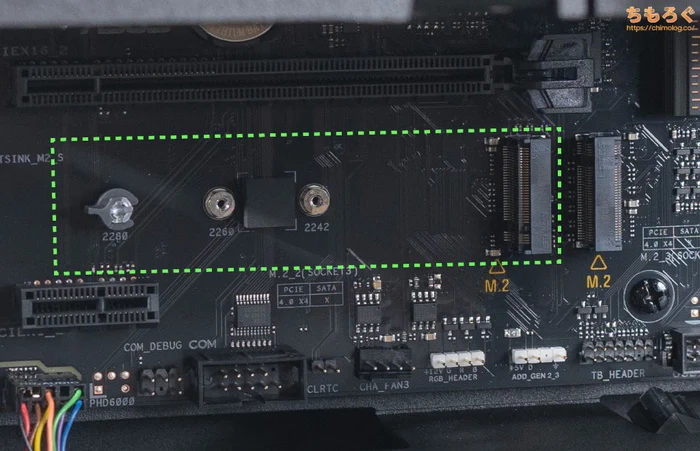 ツクモ G-GEARのM.2 SSDの増設