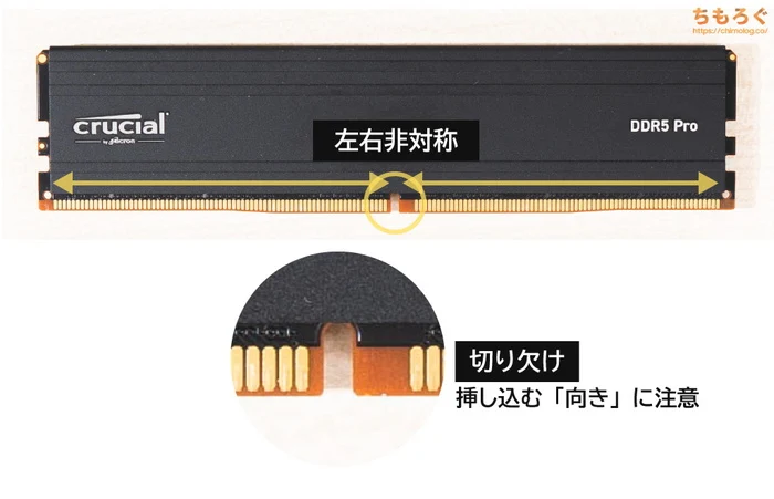 ツクモ G-GEARのメモリ交換