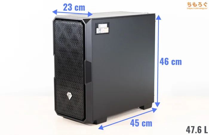 ツクモ G-GEAR（9800X3D）をレビュー（筐体デザイン）