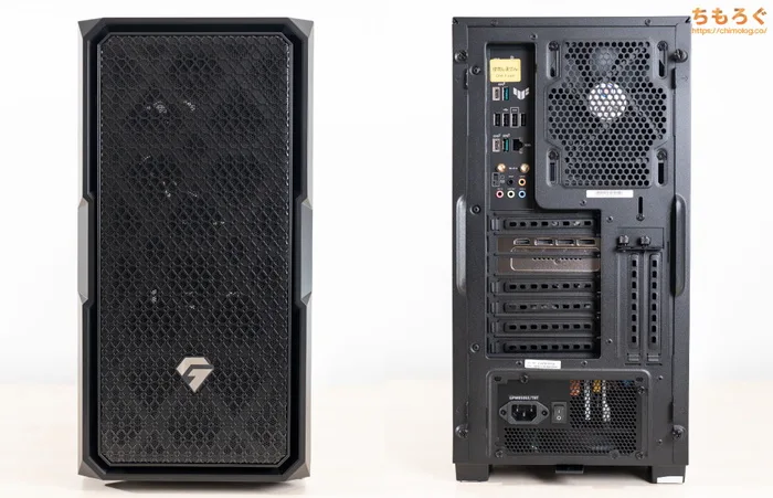 ツクモ G-GEAR（9800X3D）をレビュー（外観デザイン）