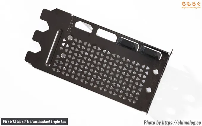PNY RTX 5070 Ti Overclocked Triple Fan(分解写真)