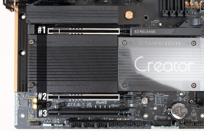 ASRock X870 Taichi Creator 写真