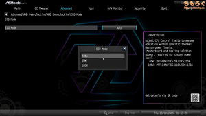 ASRock X870 Taichi Creator（UEFI BIOS画面）