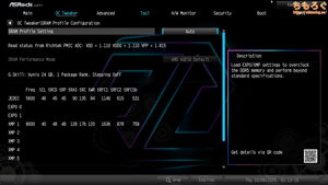 ASRock X870 Taichi Creator（UEFI BIOS画面）