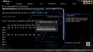 ASRock X870 Taichi Creator（UEFI BIOS画面）