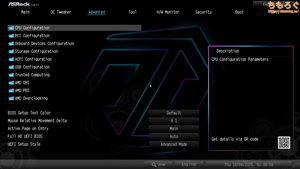 ASRock X870 Taichi Creator（UEFI BIOS画面）