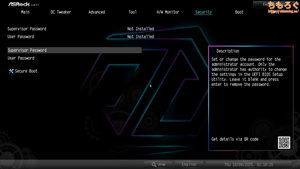 ASRock X870 Taichi Creator（UEFI BIOS画面）