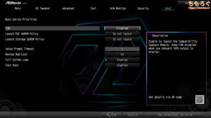 ASRock X870 Taichi Creator（UEFI BIOS画面）
