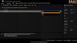 ASUS TUF GAMING B850-PLUS WIFI（UEFI BIOS画面）