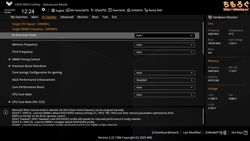 ASUS TUF GAMING B850-PLUS WIFI（UEFI BIOS画面）