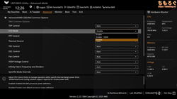 ASUS TUF GAMING B850-PLUS WIFI（UEFI BIOS画面）