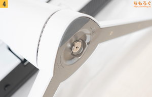 BenQ MOBIUZ EX251 レビュー（組み立て）