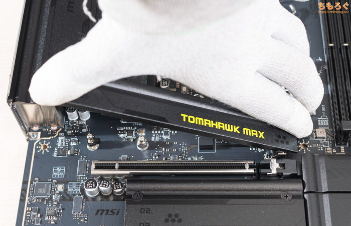 MSI MAG B850 TOMAHAWK MAX M.2 写真