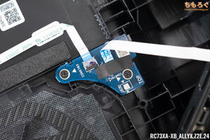 ASUS ROG Xbox Ally X 分解 写真