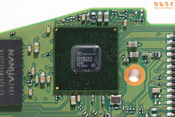 Seagate ST24000DM001 コントローラ 分解写真