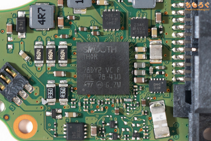 Seagate ST24000DM001 SMOOTH THOR 分解写真