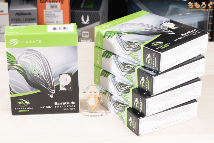 Seagate ST24000DM001 パッケージ 写真