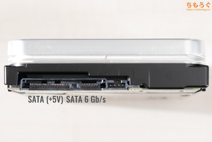 Seagate ST24000DM001 端子 写真