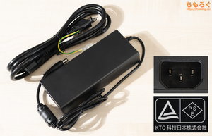 KTC H27P6 レビュー（ACアダプター）