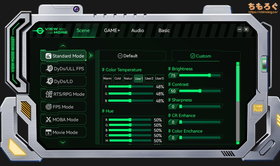 View More Widget OSD