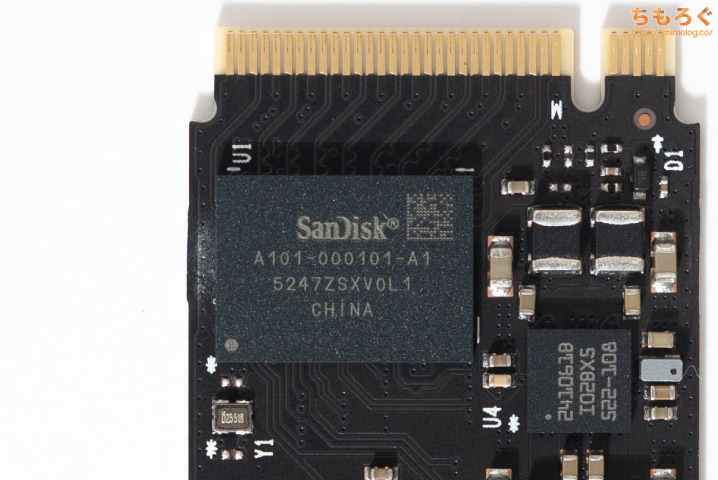 WD Blue SN5100 SSDコントローラ