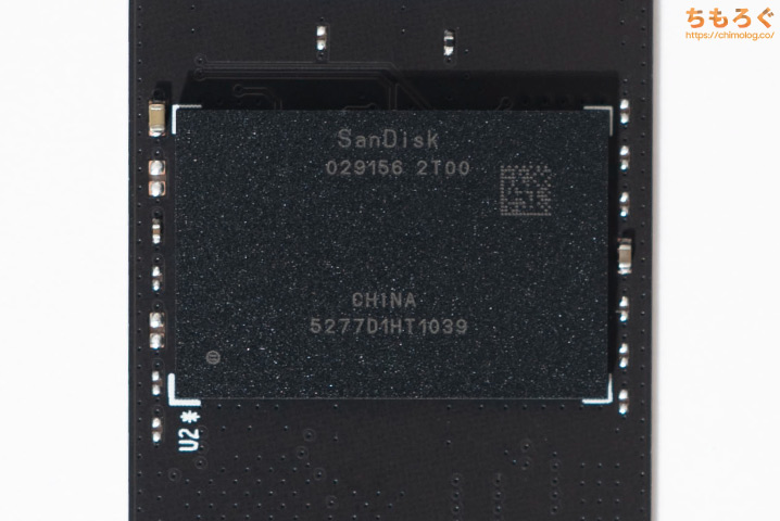 WD Blue SN5100 NANDメモリ