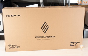 EX-GDU271JAD レビュー（開封）