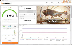 DELL Tower Plus EBT2250をベンチマーク：3DMark Port Royale