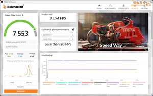 DELL Tower Plus EBT2250をベンチマーク：3DMark Speed Way