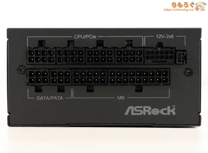 ASRock PG-1000PSFレビュー：1000W超の高出力SFX電源【温度検知12V-2×6