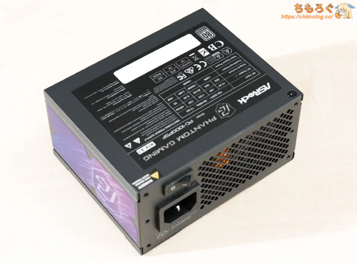 ぽぽ新品　ASRock PC電源ユニット 1000W PG-1000G ASRock PG-1000PSFレビュー：1000W超の高出力SFX電源【温度検知12V-2×6