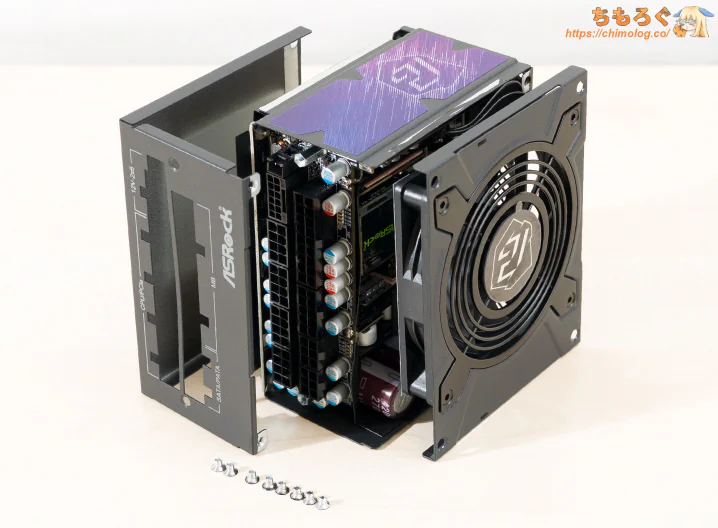 ASRock PG-1000PSFレビュー：1000W超の高出力SFX電源【温度検知12V-2×6