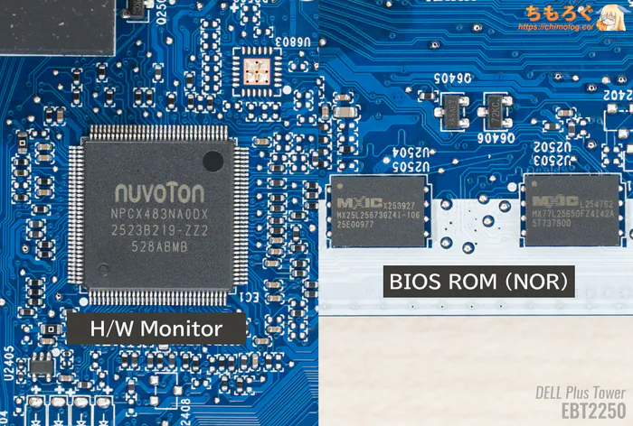 DELL EBT2250 マザーボード 02D3NT 写真