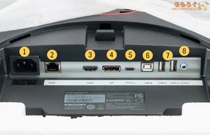 INNOCN 49C1Rレビュー（インターフェイス）