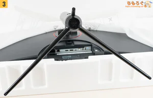 INNOCN 49C1R レビュー（組み立て）