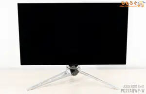 ASUS PG27AQWP-W レビュー（デザイン 実物写真）