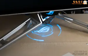 ASUS PG27AQWP-W レビュー（デザイン 実物写真）