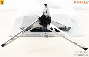 ASUS PG27AQWP-W レビュー（組み立て）