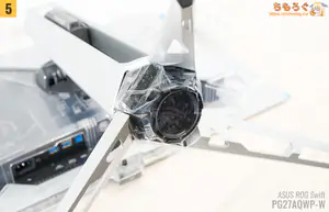 ASUS PG27AQWP-W レビュー（組み立て）