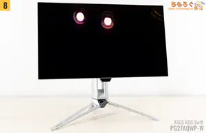 ASUS PG27AQWP-W レビュー（組み立て）