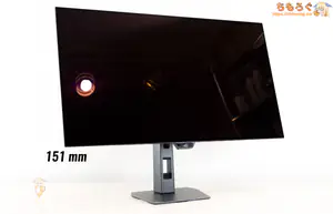 ASUS XG32UCWMGレビュー（エルゴノミクス機能）