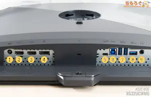 ASUS XG32UCWMGレビュー（インターフェイス）